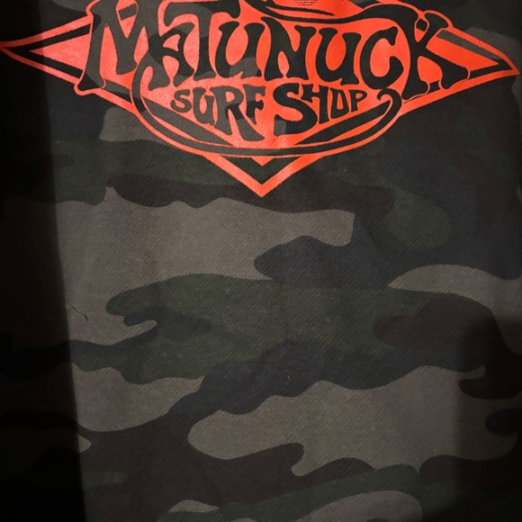 Matunuck Surf Shop Mens Camo Sweatshirt NWOT - Picture 3 of 6